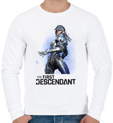 printfashion The First Descendant Sharen - Férfi pulóver - Fehér (16260268)