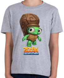 printfashion Zooba - Shelly - Gyerek póló - Sport szürke (4622500)
