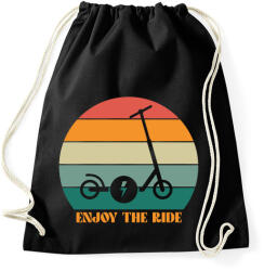 printfashion Enjoy the ride - Sportzsák, Tornazsák - Fekete (13820426)