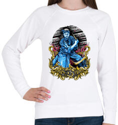 printfashion Harcos - Női pulóver - Fehér (26737)