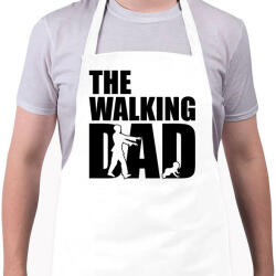 printfashion The walking dad - Kötény - Fehér (4905954)