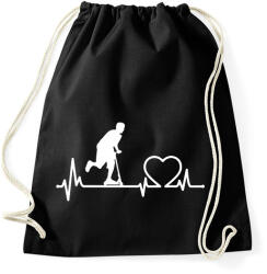 printfashion Rolleres lélek - Sportzsák, Tornazsák - Fekete (13820419)