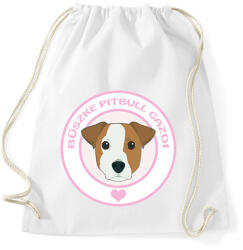 printfashion Büszke gazdi: Pitbull - Sportzsák, Tornazsák - Fehér (1939050)