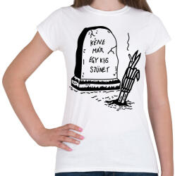 printfashion Kéne már egy kis szünet - Női póló - Fehér (16324027)