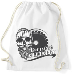 printfashion Brutál jó asztalos - Sportzsák, Tornazsák - Fehér (6561340)
