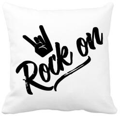printfashion Rock On - Párnahuzat, Díszpárnahuzat - Fehér (1514608)