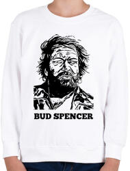 printfashion bud spencer - Gyerek pulóver - Fehér (7608400)