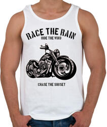 printfashion motorcycle - Férfi atléta - Fehér (4234897)