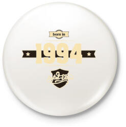 printfashion born-in-1994-cream-choco - Kitűző, hűtőmágnes - Fehér (3076872)