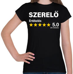 printfashion Szerelő Értékelés ***** 5.0 (69 értékelés) - Női póló - Fekete (16414525)