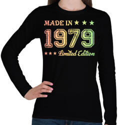 printfashion 1979 - Női hosszú ujjú póló - Fekete (6167466)