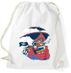 printfashion Kalóz - Sportzsák, Tornazsák - Fehér (5226025)