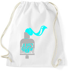 printfashion Breathe it - Sportzsák, Tornazsák - Fehér (2008282)