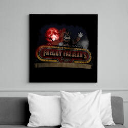 printfashion Fnaf tábla - Vászonkép - Fekete (14642781)