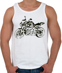 printfashion yamaha mt5 - Férfi atléta - Fehér (2927715)