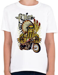 printfashion motorcycle - Gyerek póló - Fehér (1653027)