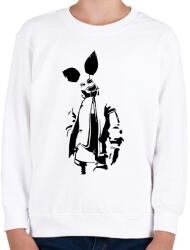 printfashion Fortnite Rabbit - Gyerek pulóver - Fehér (2317025)