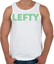 printfashion Lefty - Férfi atléta - Fehér (2513613)