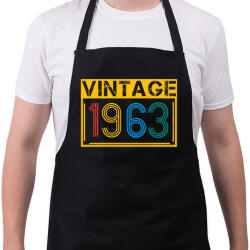 printfashion 1963 - Kötény - Fekete (13122124)