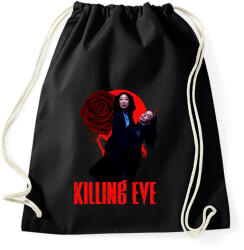printfashion killing eve - Sportzsák, Tornazsák - Fekete (2572541)