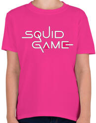 printfashion SQUID GAME fehér felirat - Gyerek póló - Helikónia (5480002)