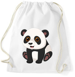 printfashion panda - Sportzsák, Tornazsák - Fehér (16683242)