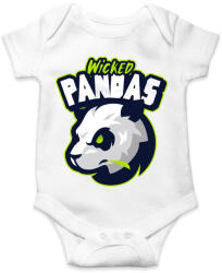 printfashion Wicked Pandas - Baba Body - Fehér (5138799)