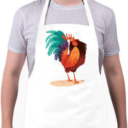 printfashion Kakas - Kötény - Fehér (4903852)