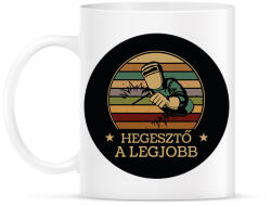 printfashion Hegesztő - A legjobb - Bögre - Fehér (6394130)
