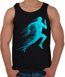 printfashion futás - Férfi atléta - Fekete (13867015)
