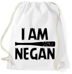 printfashion Én vagyok Negan - Sportzsák, Tornazsák - Fehér (14234393)