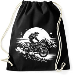 printfashion motocross - Sportzsák, Tornazsák - Fekete (16092554)