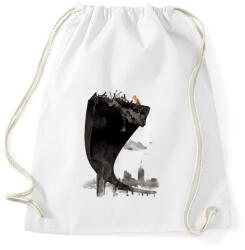 printfashion The last of us - Sportzsák, Tornazsák - Fehér (237465)