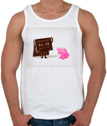 printfashion I'm your father - Férfi atléta - Fehér (223976)