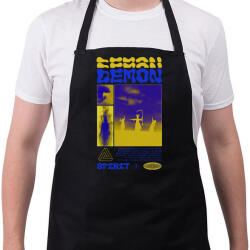 printfashion Demon - Kötény - Fekete (14736956)