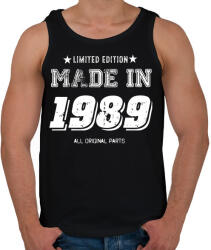 printfashion 1989 - Férfi atléta - Fekete (4052105)