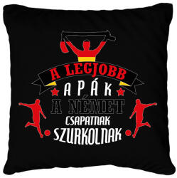 printfashion Német csapat - Párnahuzat, Díszpárnahuzat - Fekete (10859100)