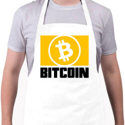 printfashion Bitcoin - Kötény - Fehér (6062838)