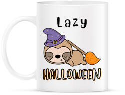printfashion Lajhár Lazy Halloween - Bögre - Fehér (14387968)