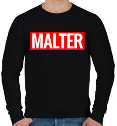 printfashion malter - Férfi pulóver - Fekete (2891474)