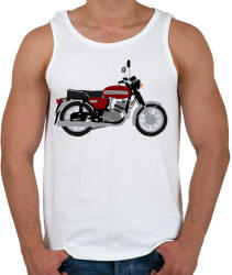 printfashion Jawa 350 - Férfi atléta - Fehér (2790336)