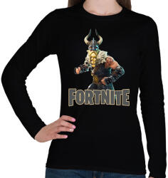 printfashion Magnus skin Fortnite - Női hosszú ujjú póló - Fekete (14774622)