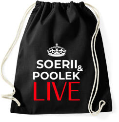 printfashion SOERII AND POOLEK LIVE - Sportzsák, Tornazsák - Fekete (11430819)