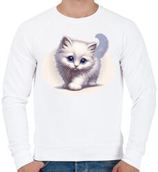 printfashion Cicus - Férfi pulóver - Fehér (14923670)