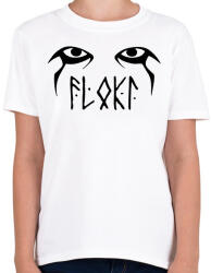 printfashion Hrafna-Flóki Vilgerðarson - Gyerek póló - Fehér (2130785)