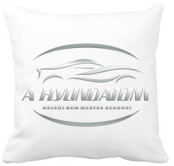 printfashion A hyundaiom nélkül - Párnahuzat, Díszpárnahuzat - Fehér (6127570)