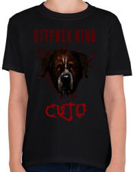 printfashion cujo 2 - Gyerek póló - Fekete (2560673)