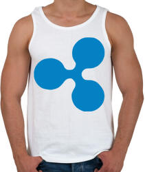printfashion Ripple - Férfi atléta - Fehér (6932320)