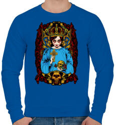 printfashion Mexikói - Férfi pulóver - Királykék (184102)