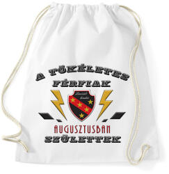 printfashion Tökéletes férfi - Sportzsák, Tornazsák - Fehér (2705476)